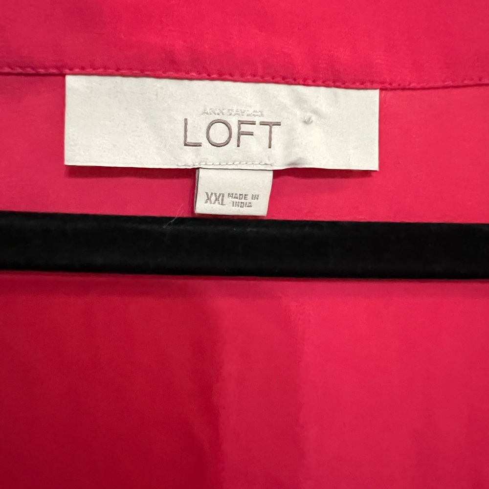 Bright pink Loft Blouse - Picture 3 of 4